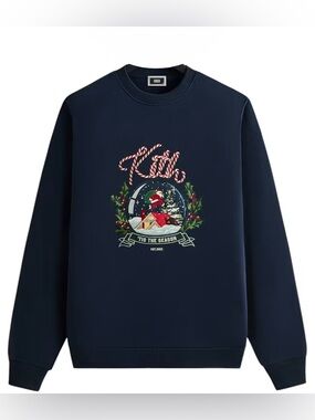 Kith Kithmas Snowglobe Nelson Crewneck Nocturnal